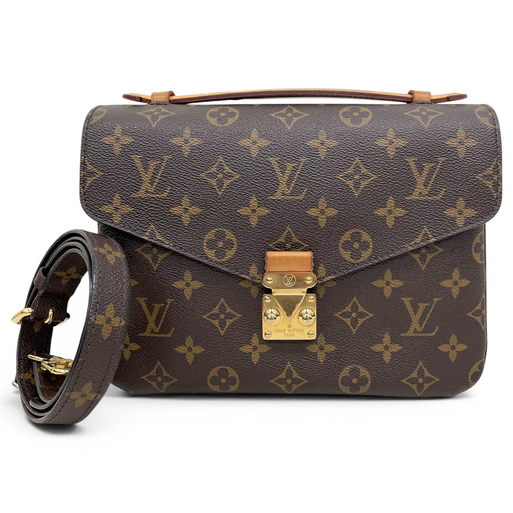 Metis leather crossbody bag