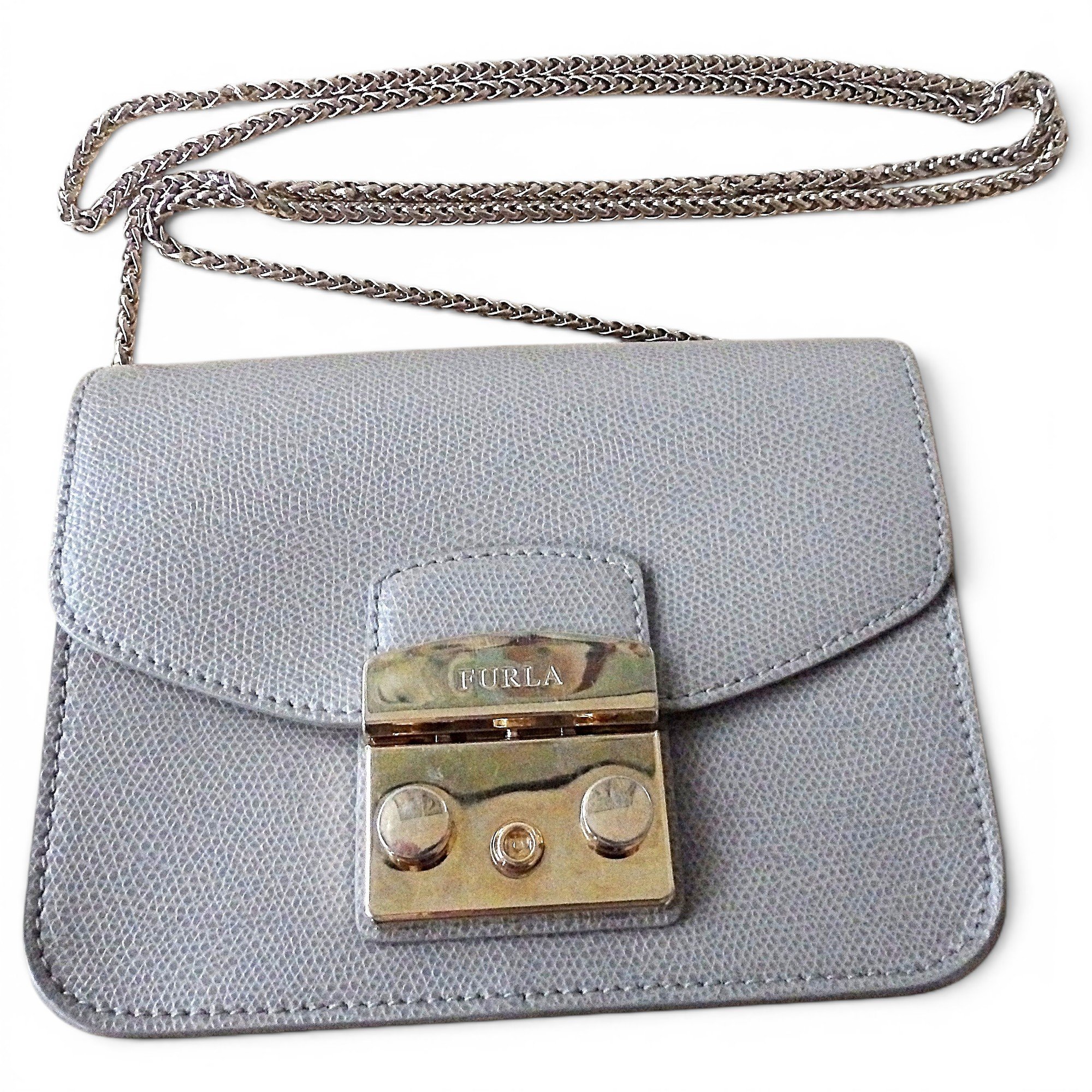 Metropolis leather crossbody bag