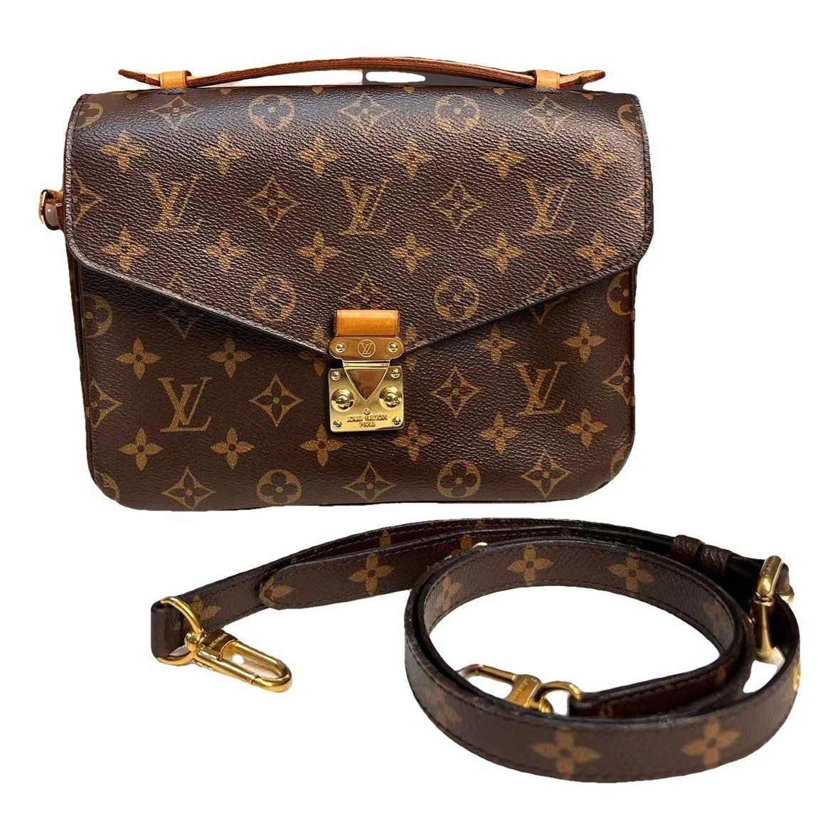 Metis leather handbag