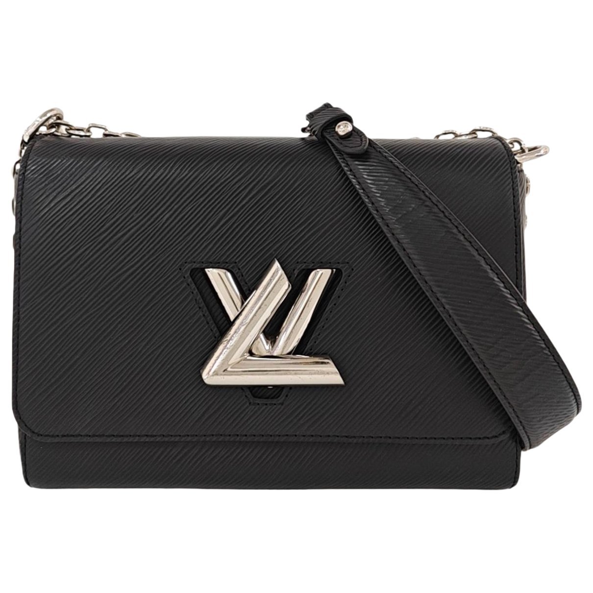 Twist leather handbag