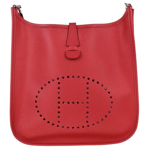 Evelyne leather handbag