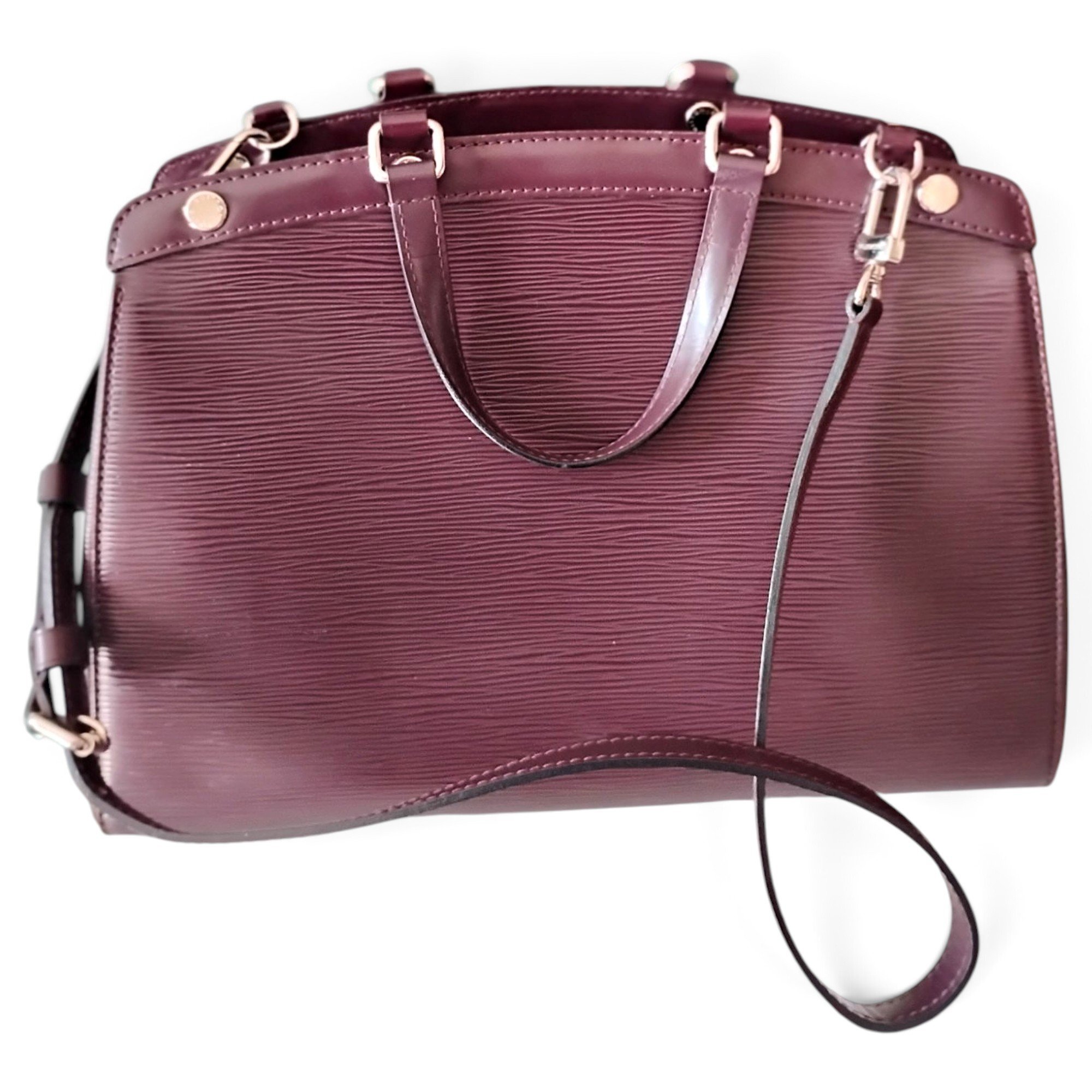 Bréa leather handbag