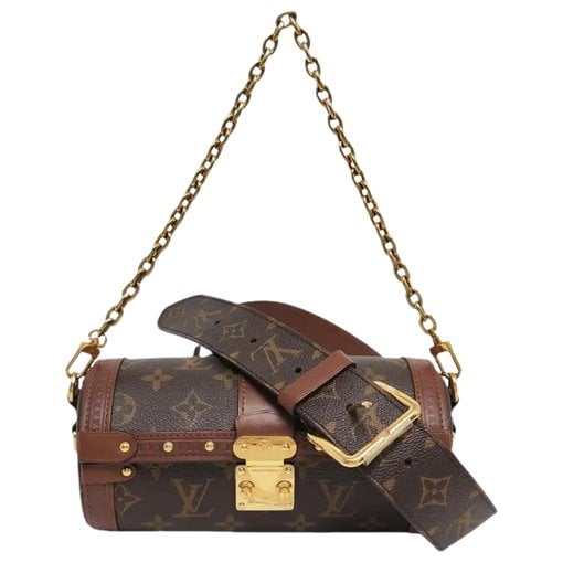 Papillon leather handbag