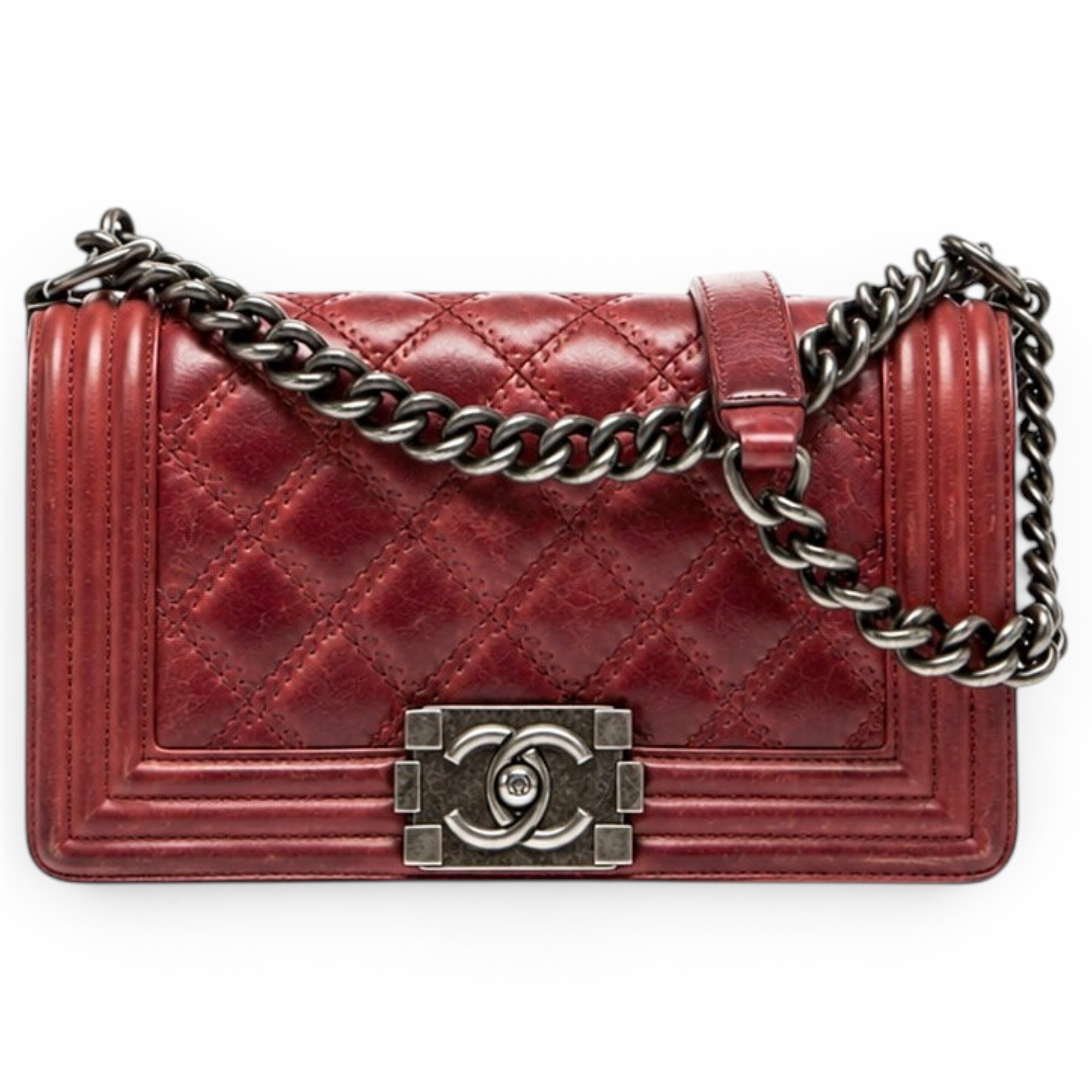 Boy leather handbag