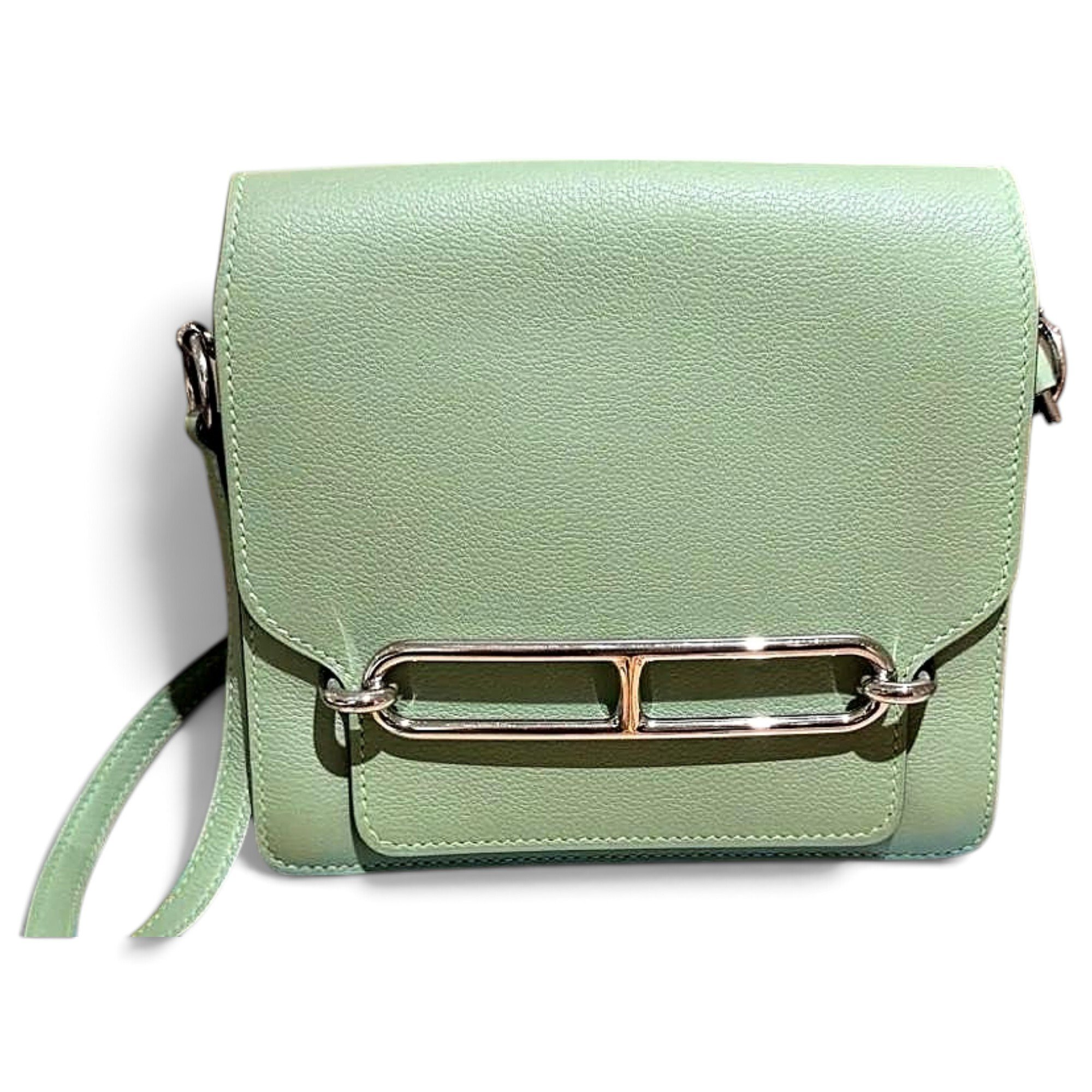 Leather crossbody bag