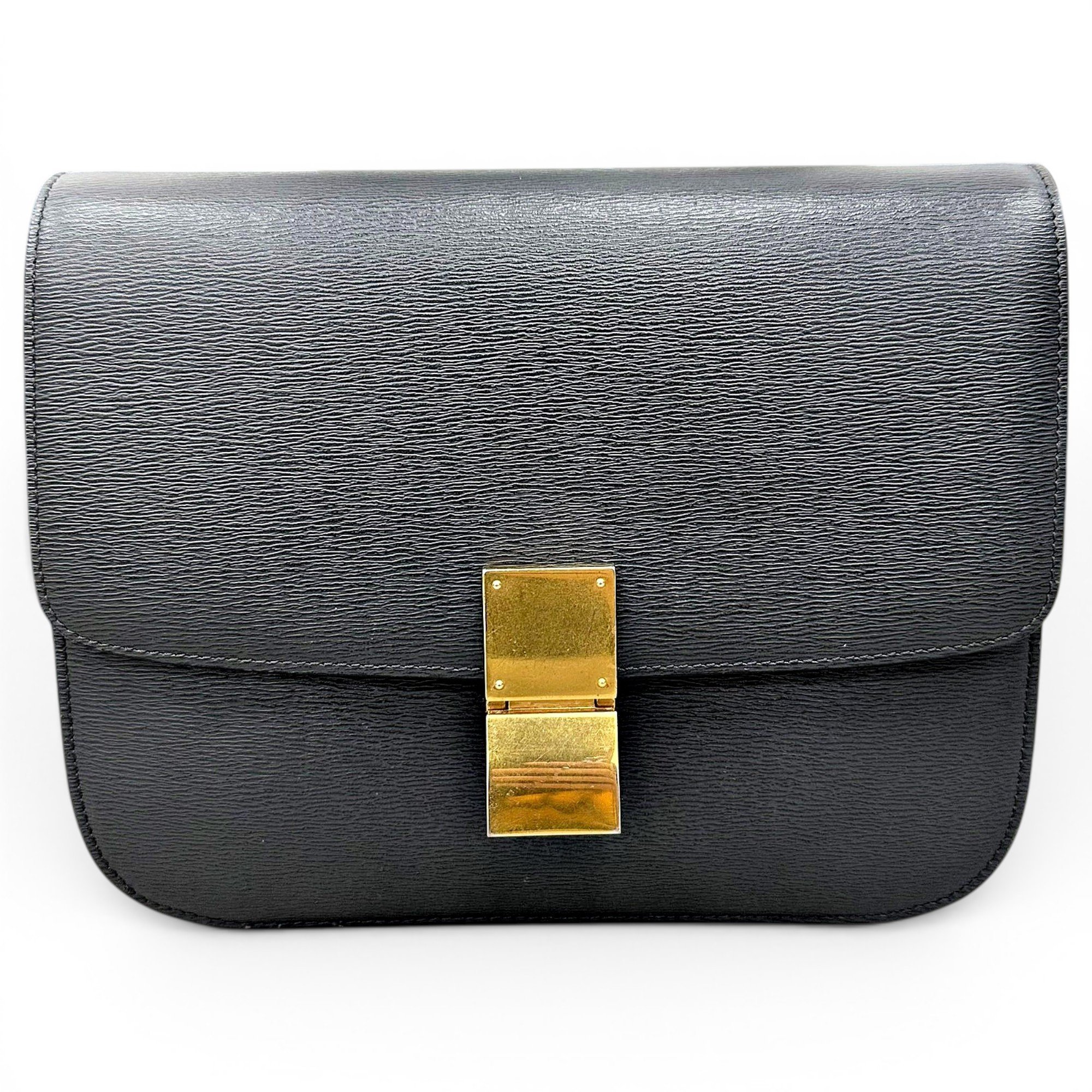 Classic leather handbag