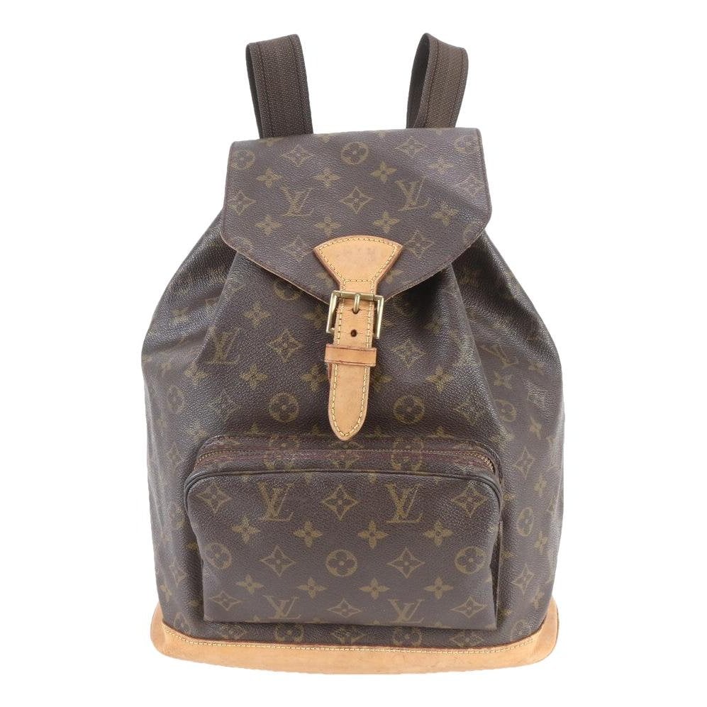 Louis Vuitton Montsouris Vintage leather backpack