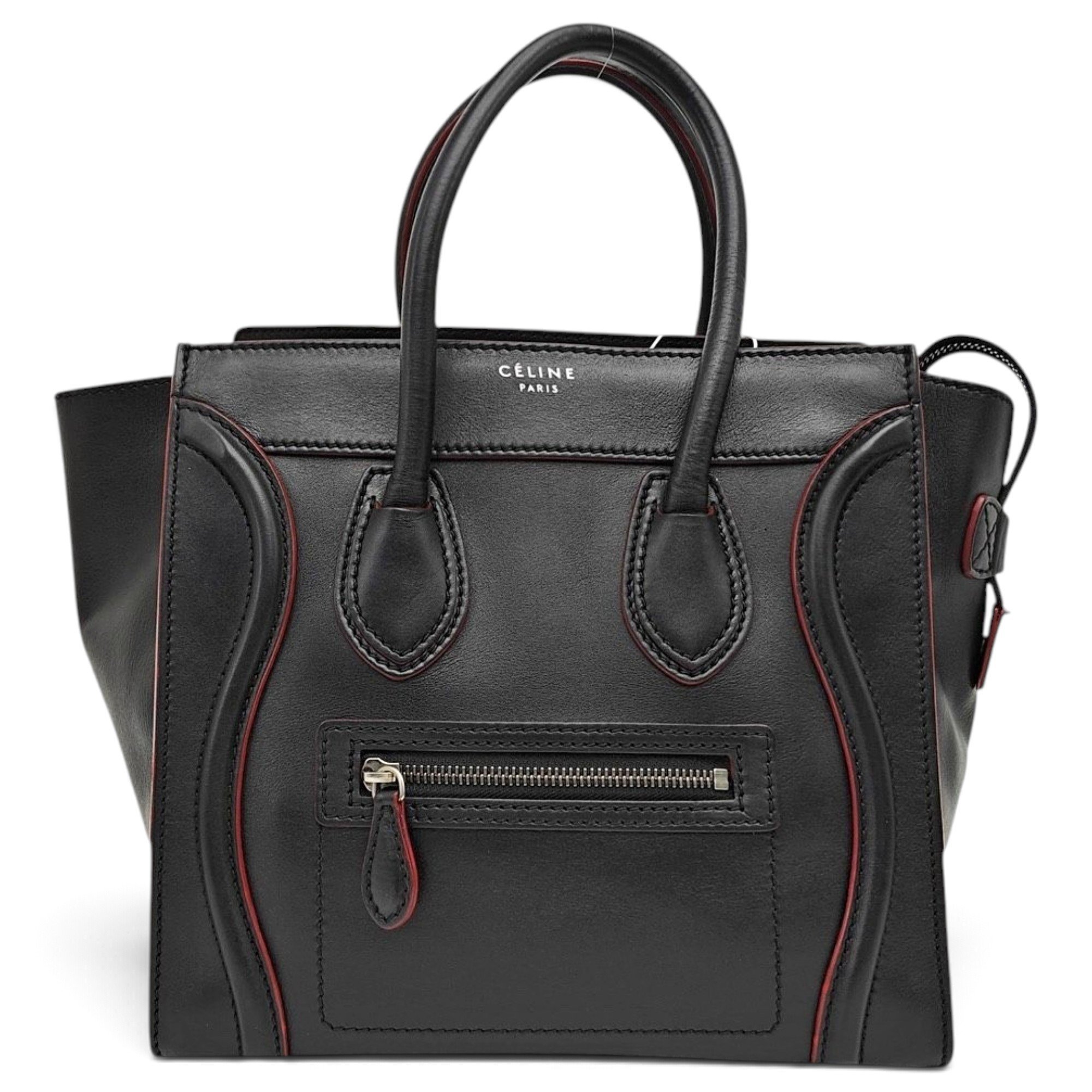Luggage leather handbag