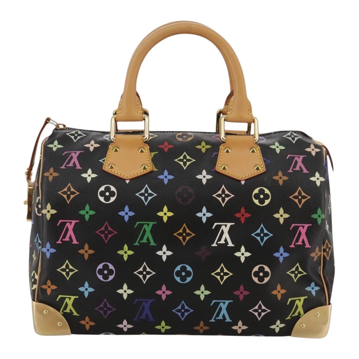 Speedy leather handbag
