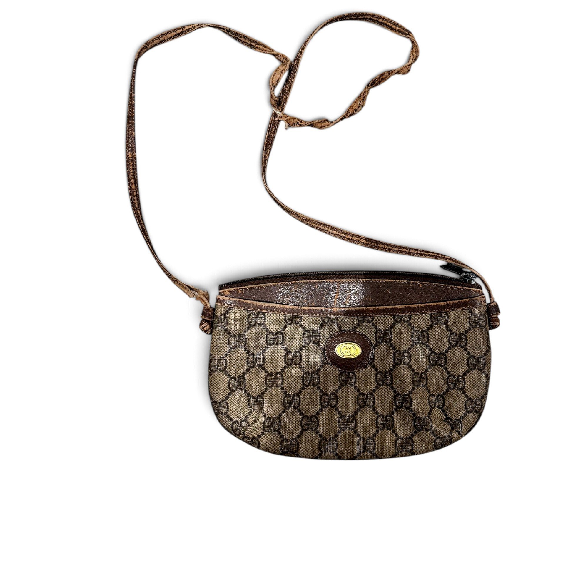 Leather crossbody bag
