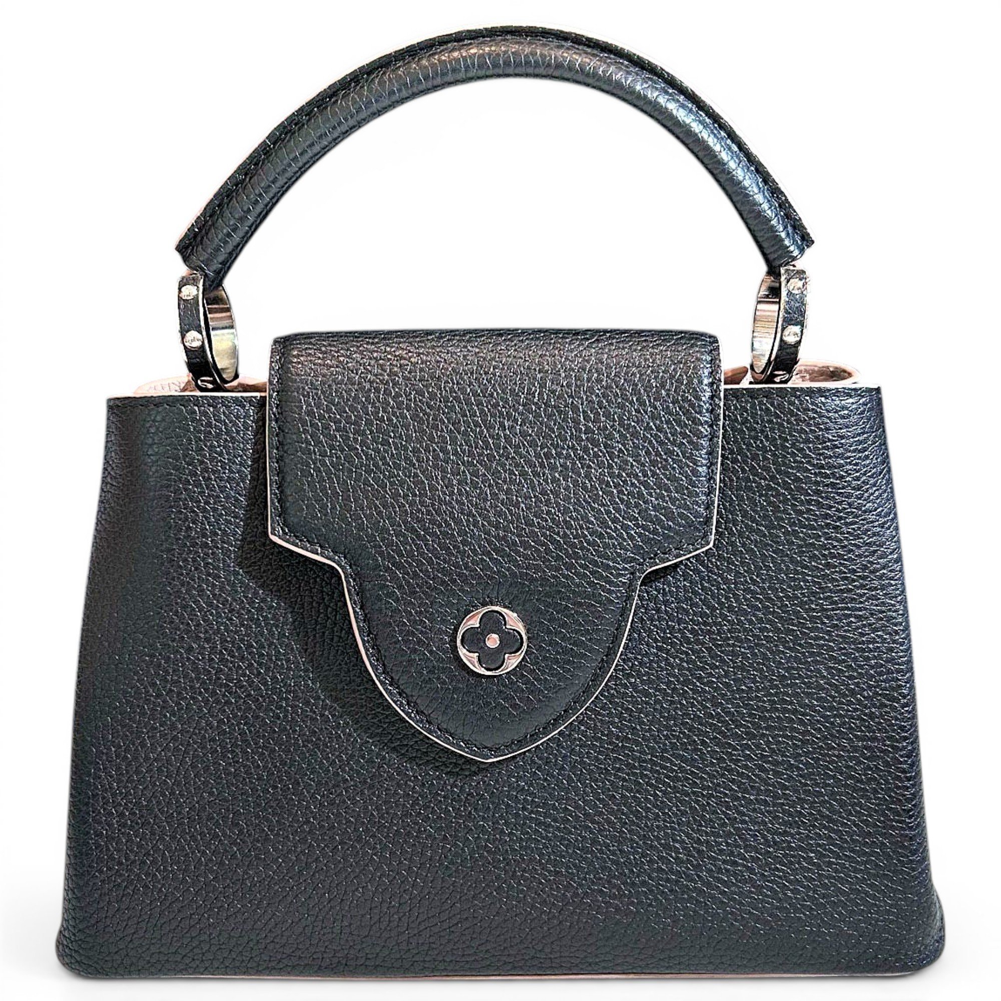 Capucines leather handbag