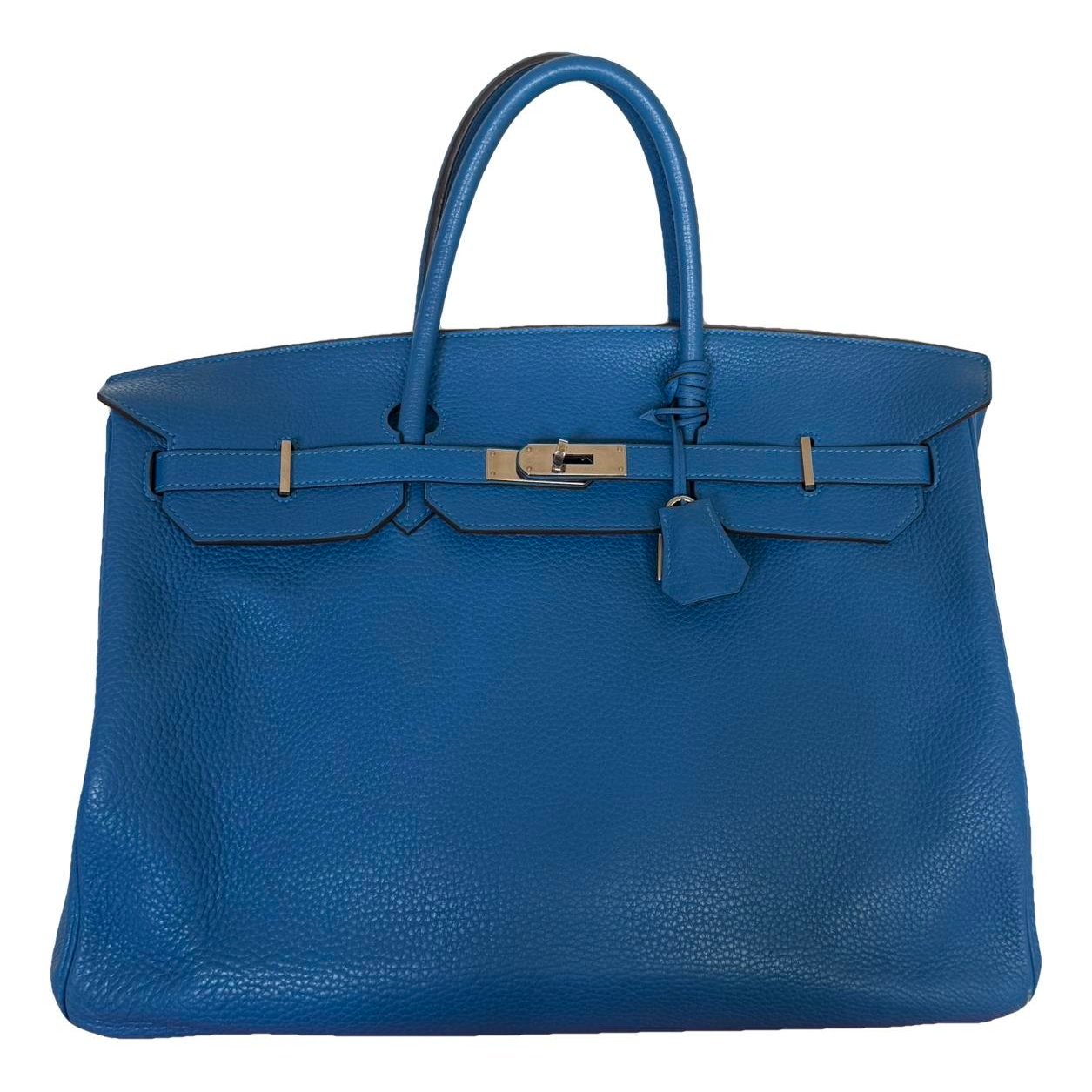 Hermes Birkin 40 Handbag Mykonos
