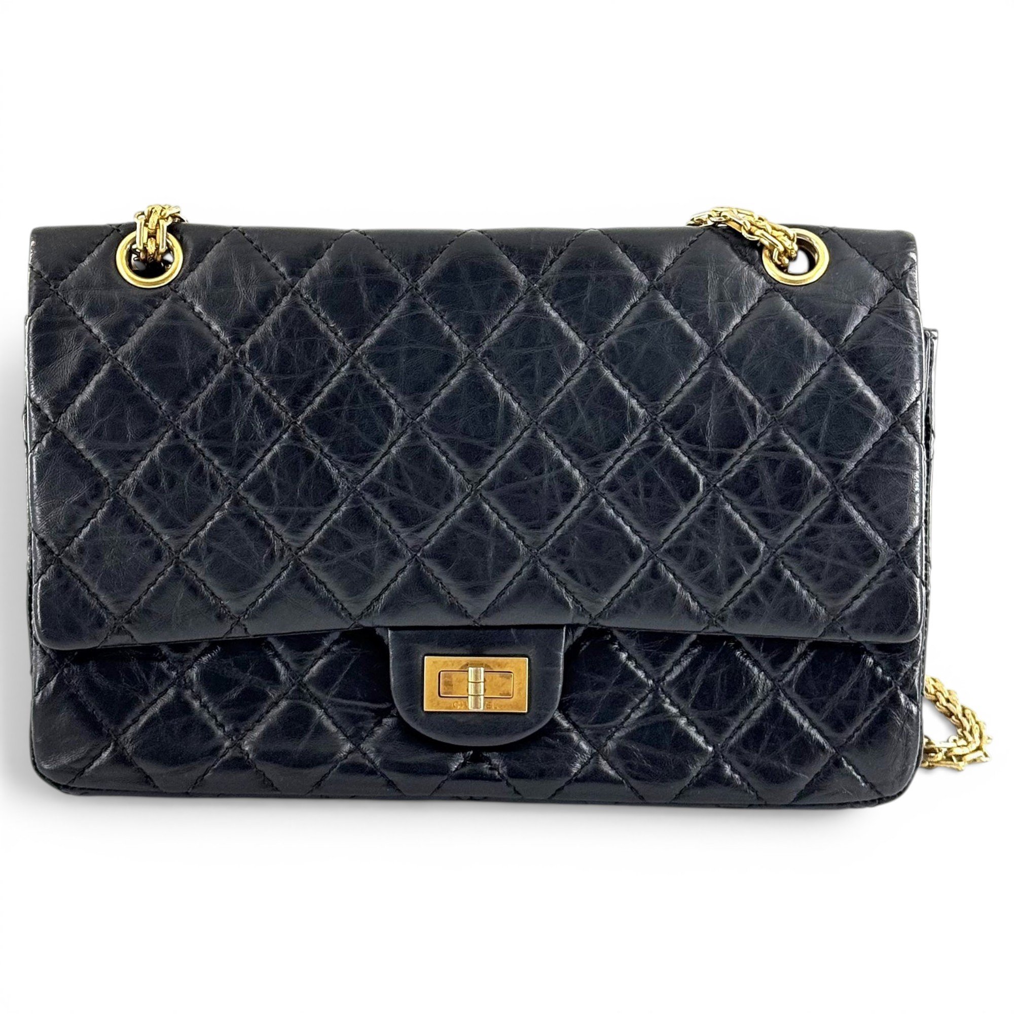 2.55 leather handbag