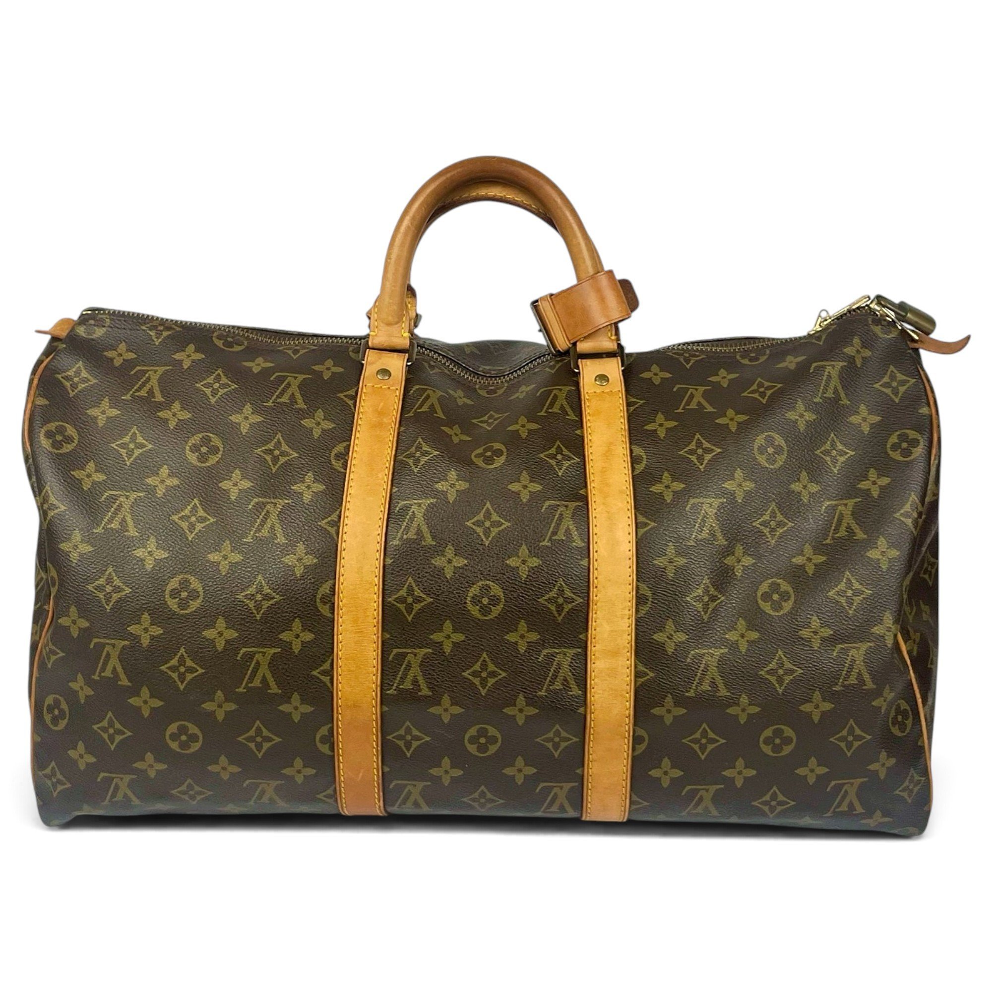 Keepall leather 48h bag