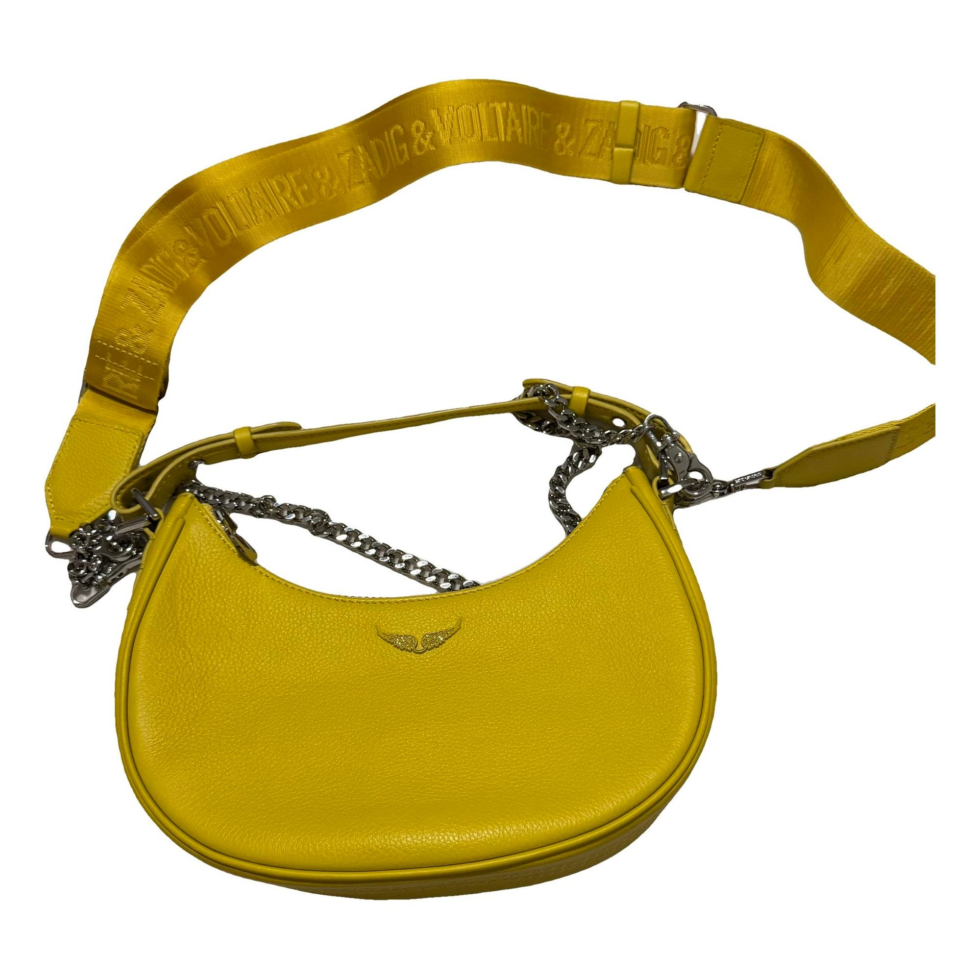 Leather crossbody bag
