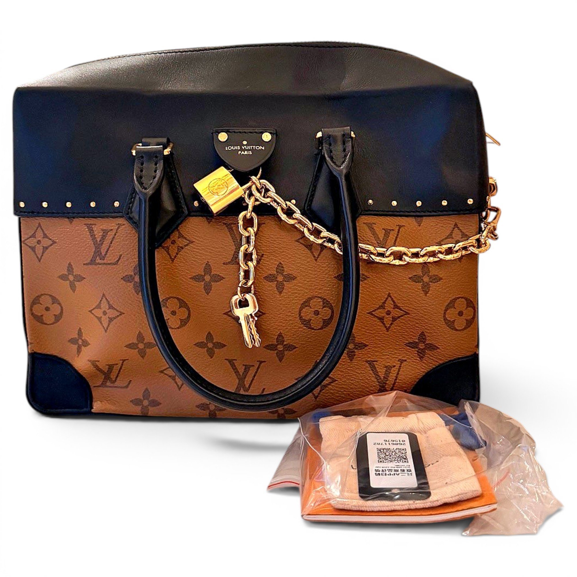 City Malle leather handbag