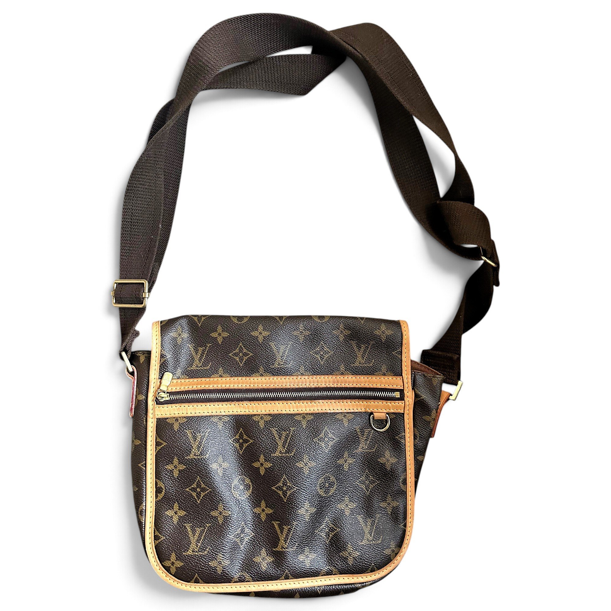 Bosphore leather crossbody bag