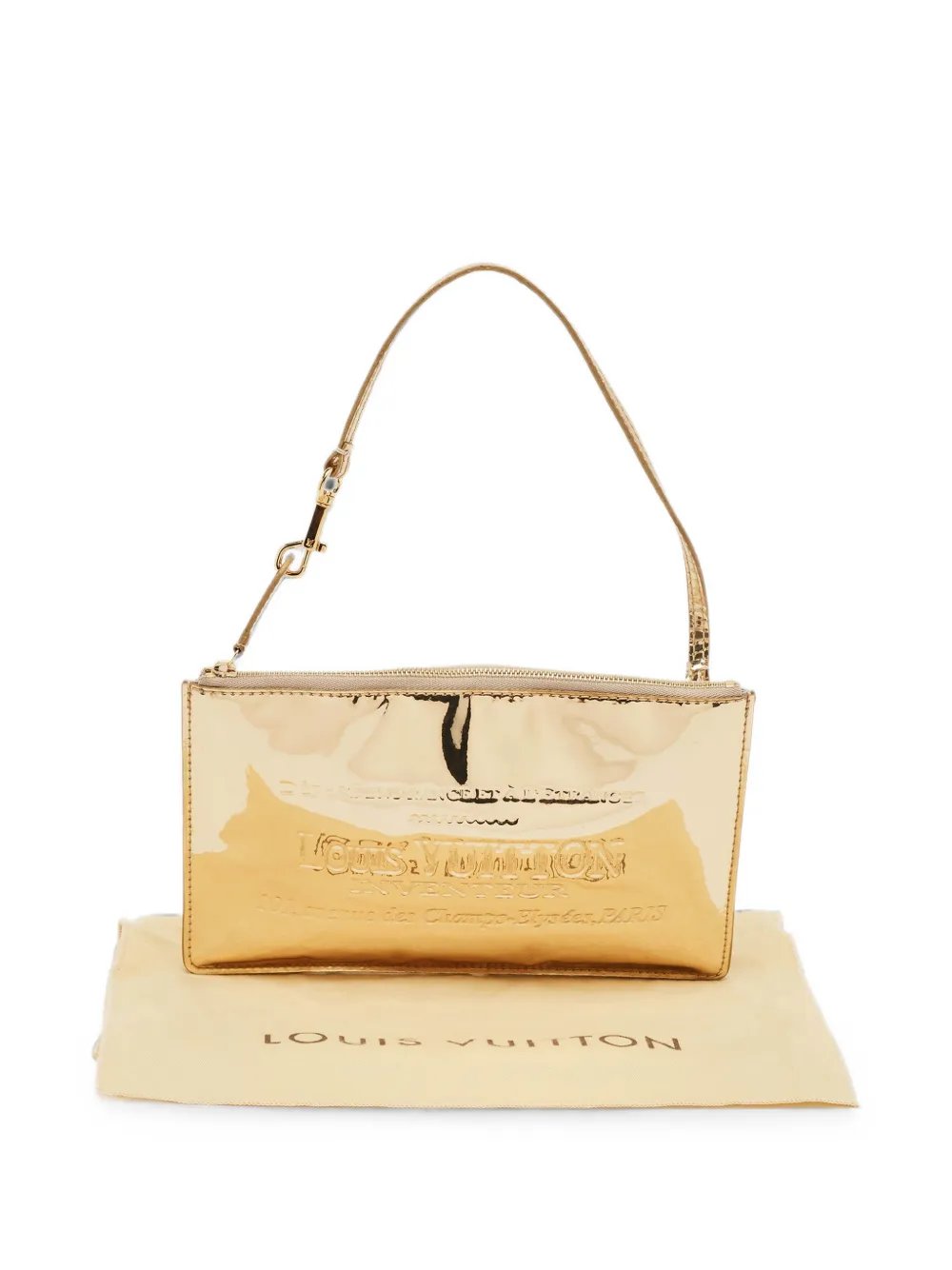 2006 Inventeur Miroir Pochette Plat clutch bag