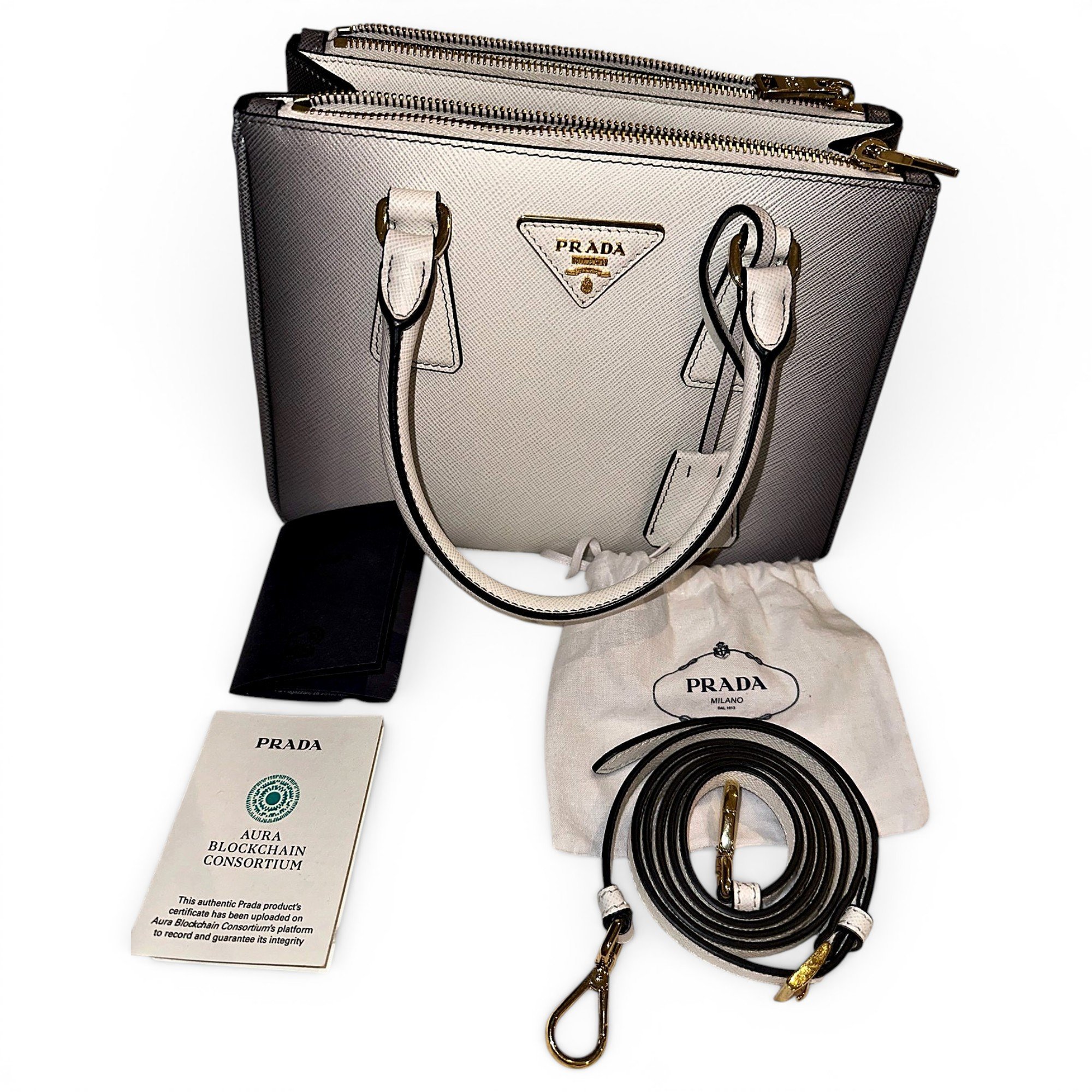 Prada Galleria leather handbag