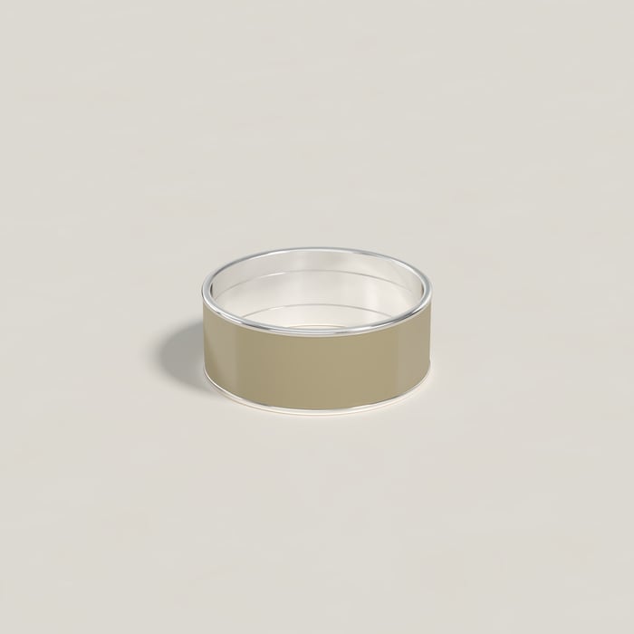 Marron Glacé Uni Ring, Medium Model