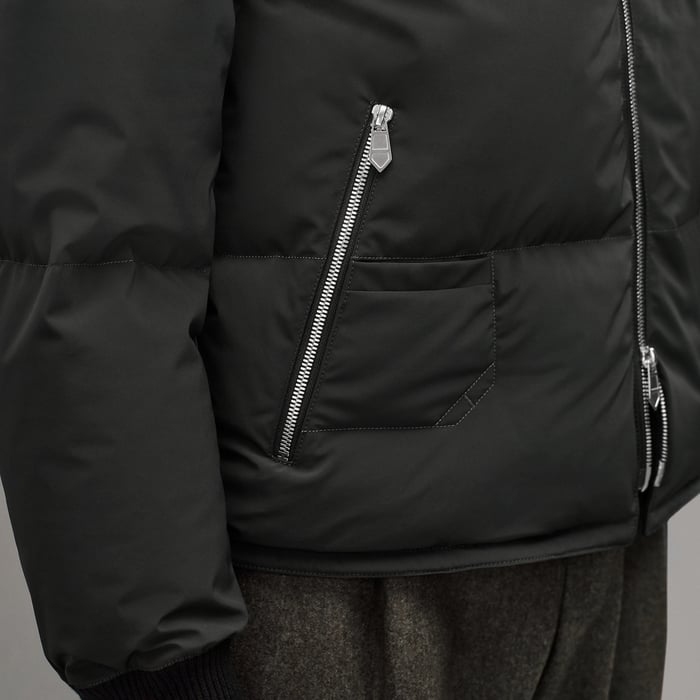Anthracite Puffer Coat