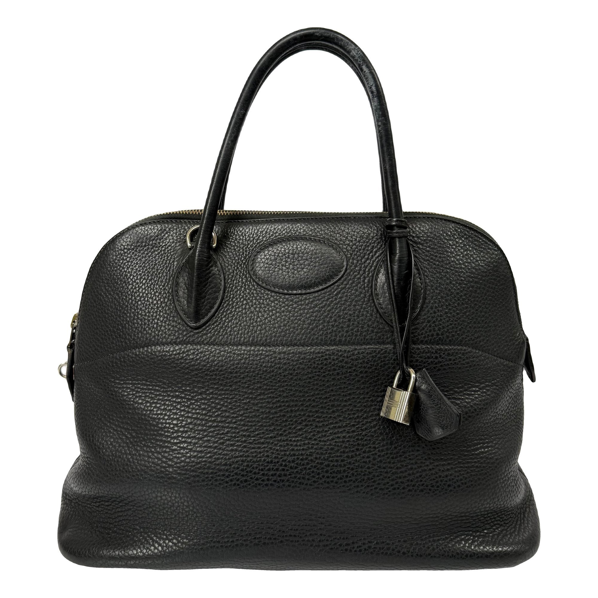 Hermes Bolide Handbag Black