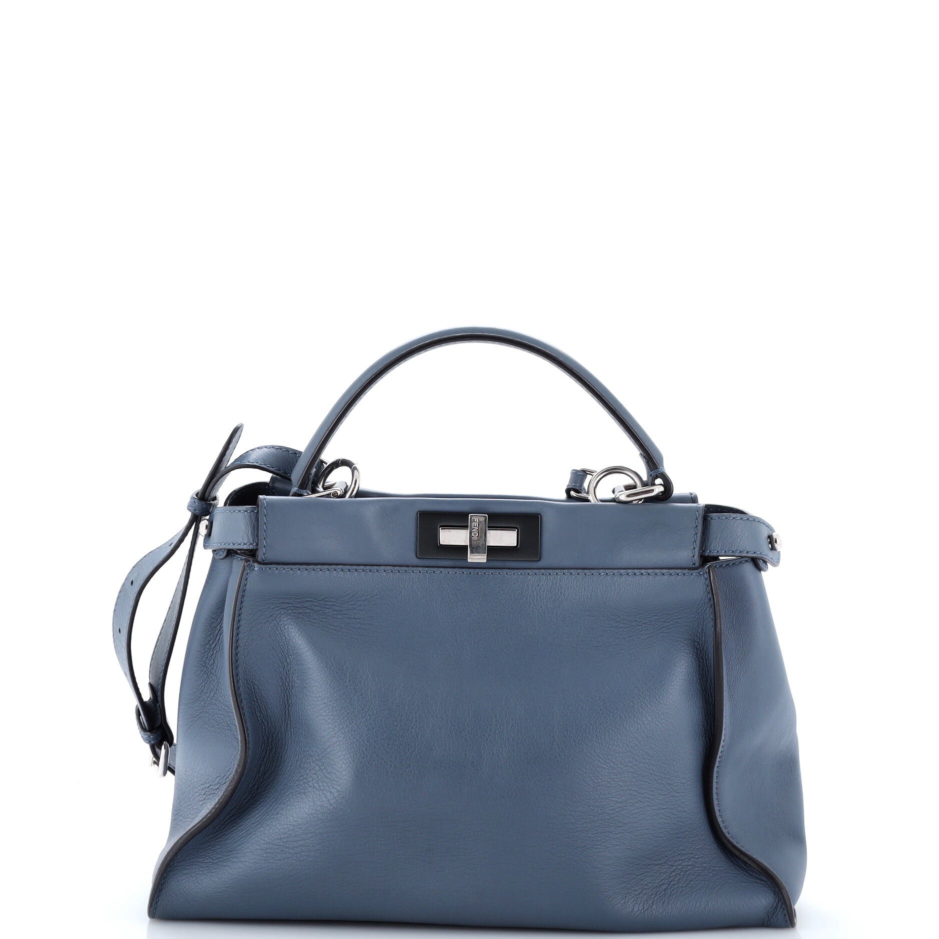 Peekaboo Bag Rigid Leather Regular