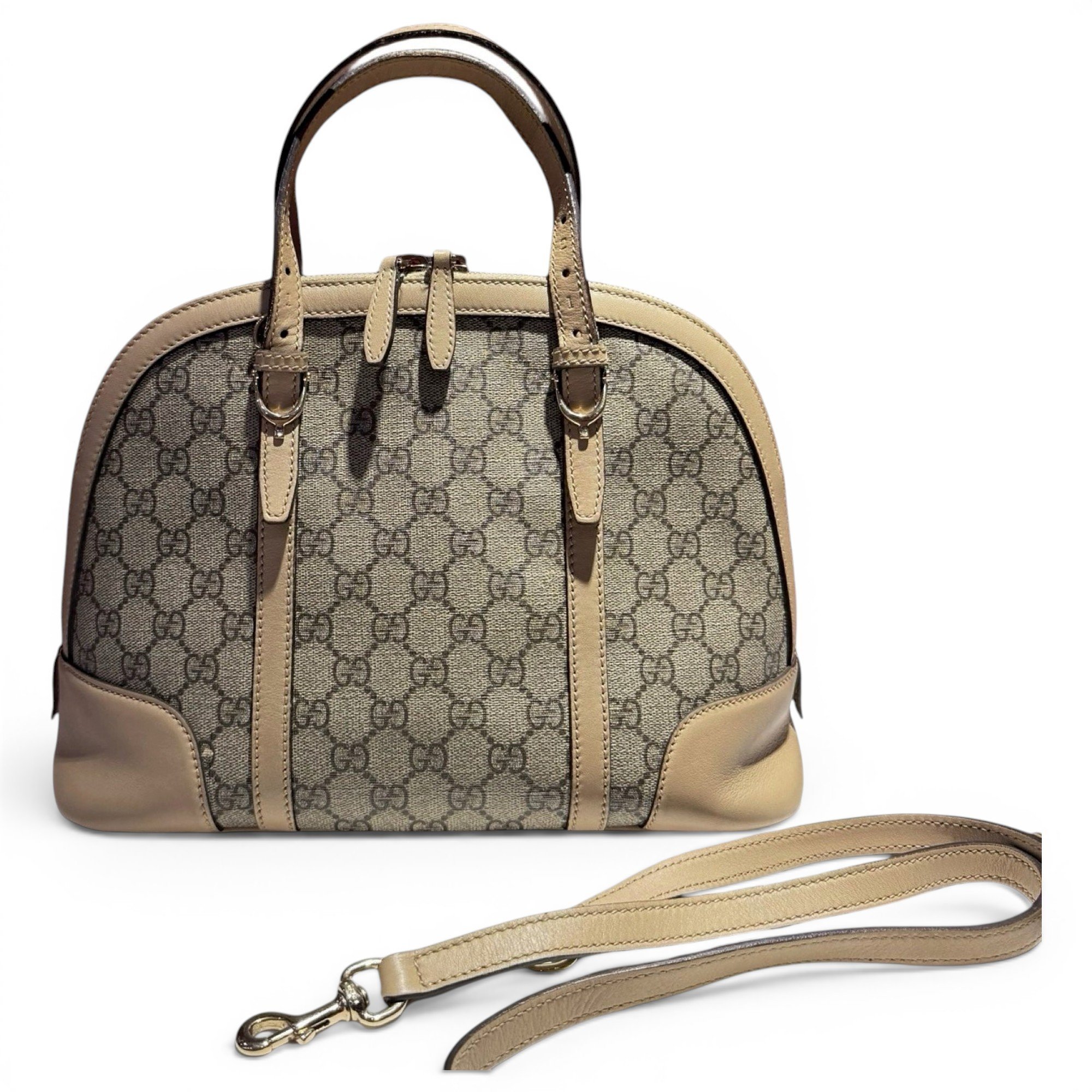 Leather handbag