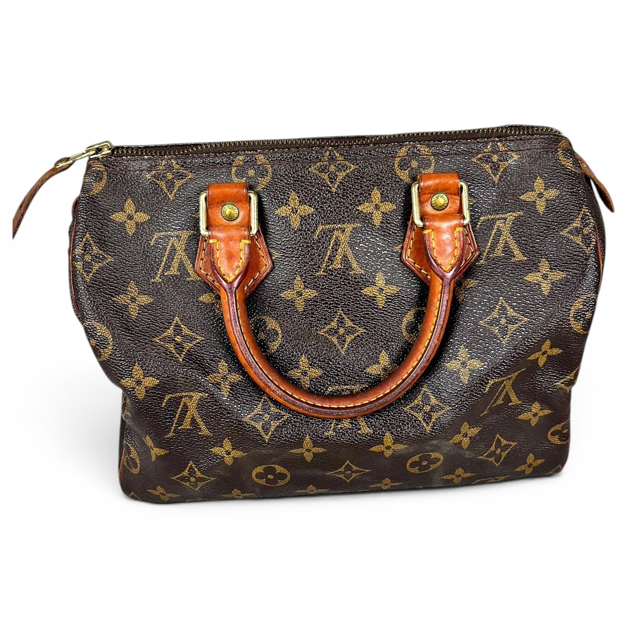 Louis Vuitton Speedy leather handbag