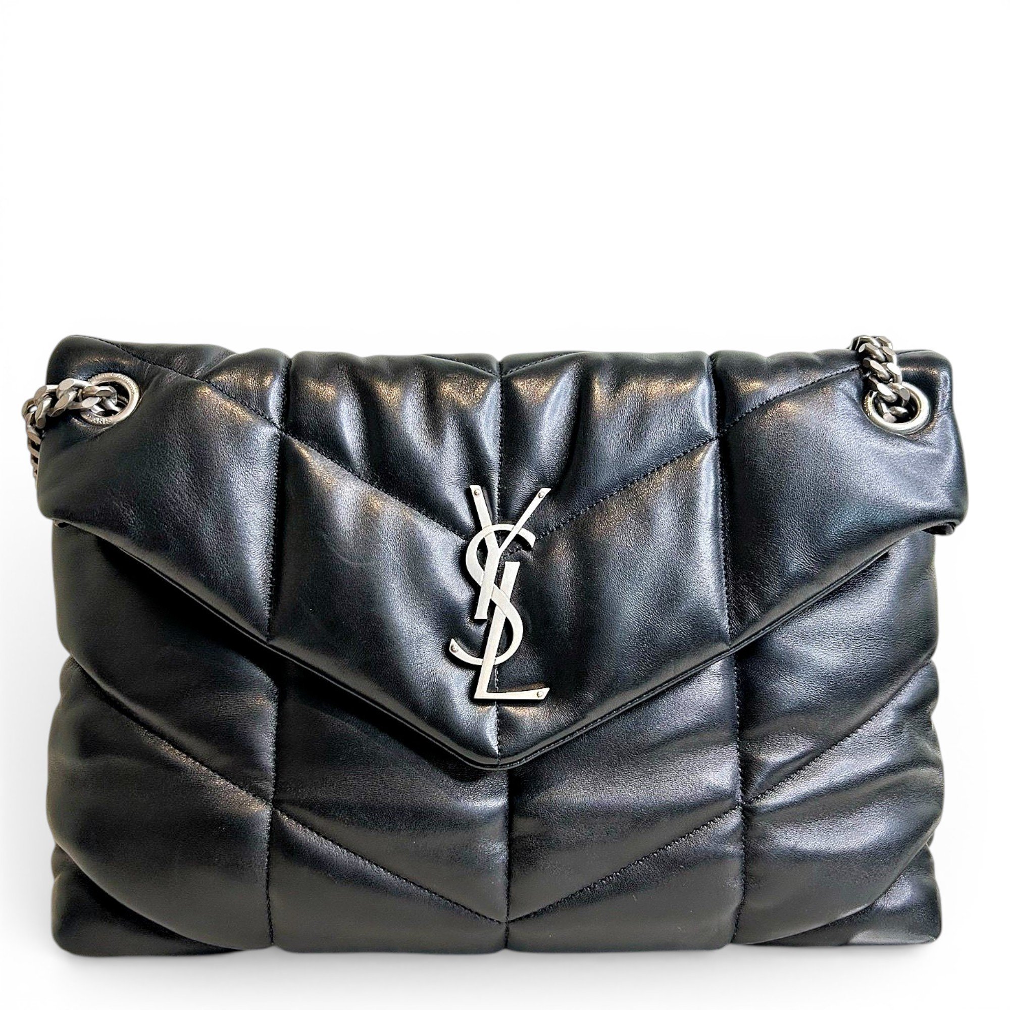Loulou Puffer leather handbag