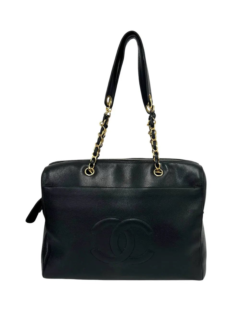 1997-1999 CC Caviar Chain tote bag