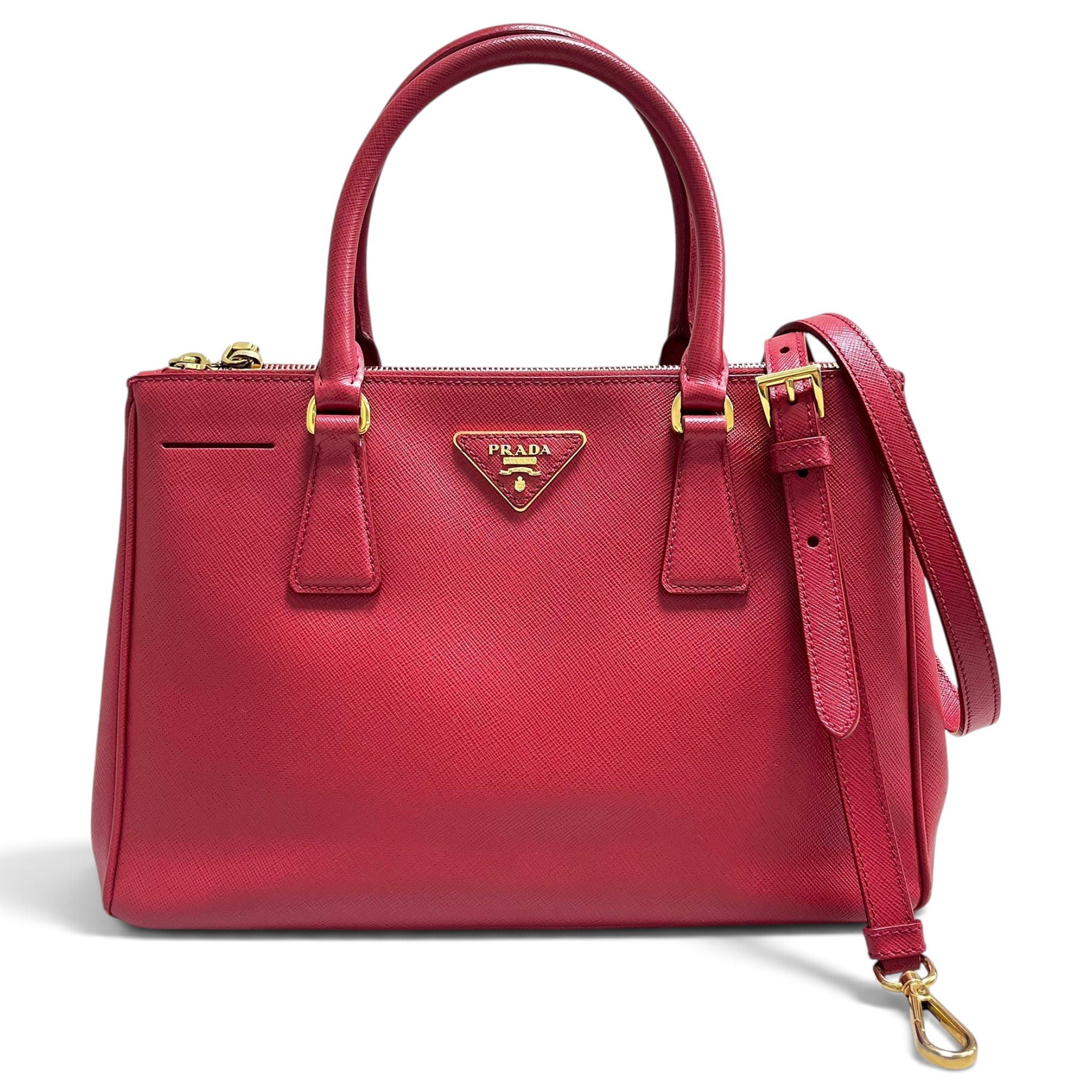 Galleria leather handbag
