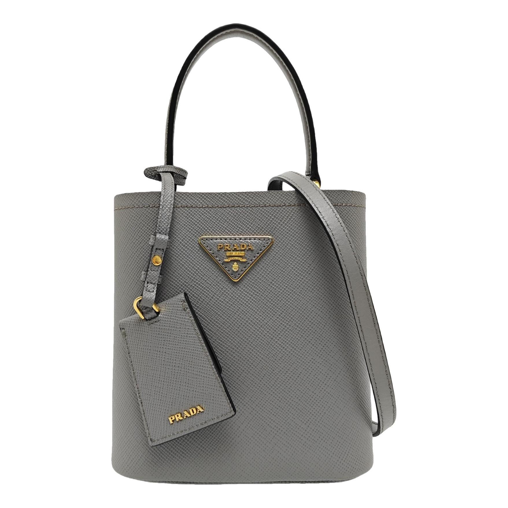 Panier leather handbag