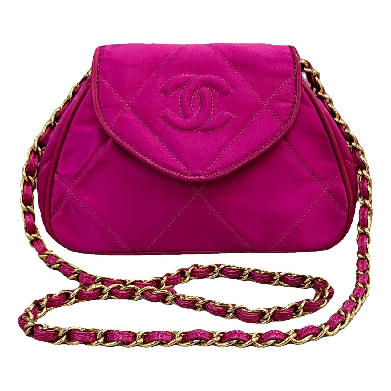 Silk handbag