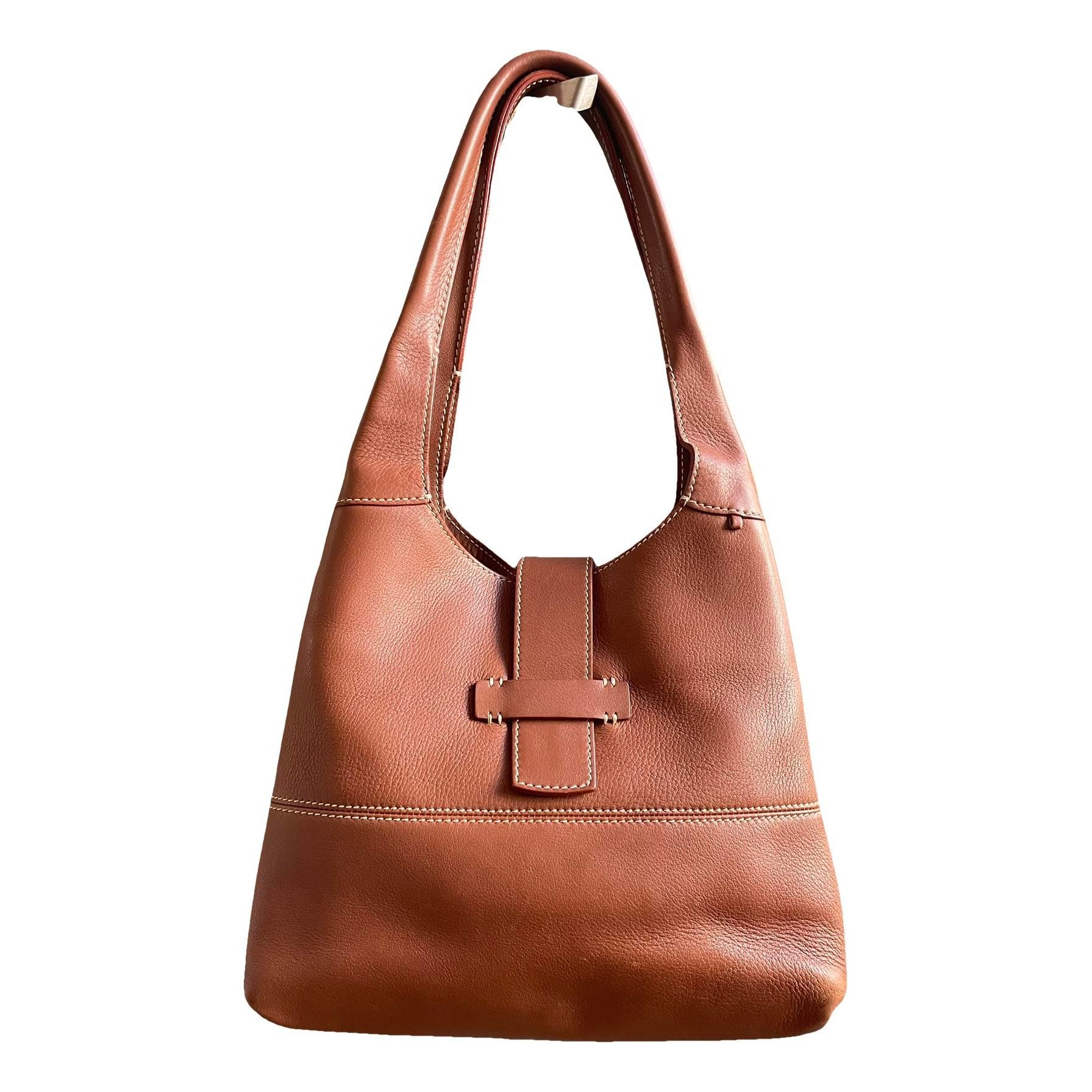 Loro Piana Bellevue leather handbag