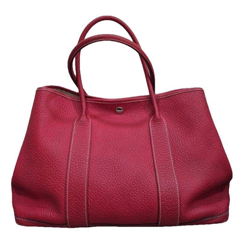 Hermes Garden Party 36 Handbag Togo Leather