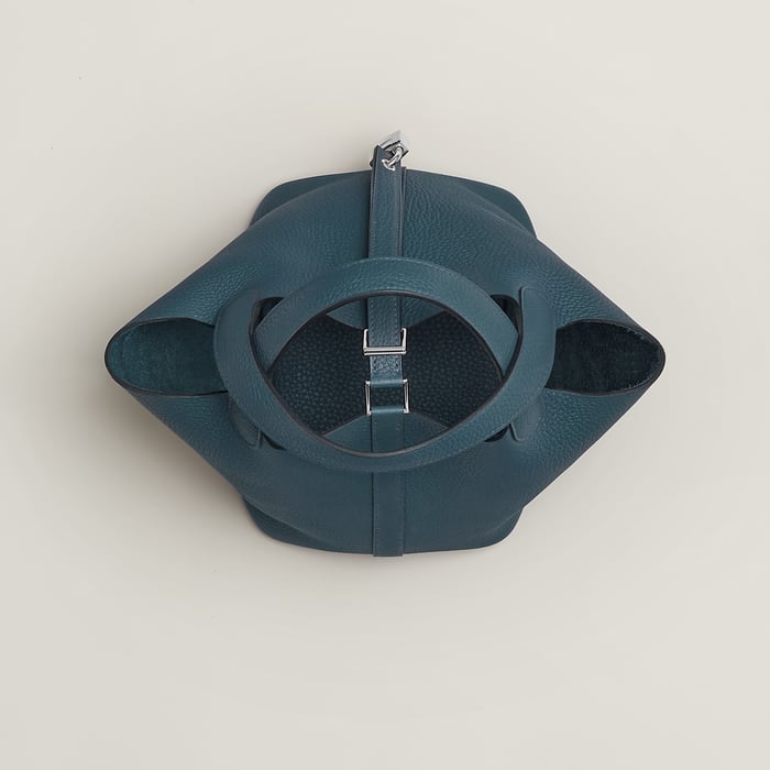 Bleu De Prusse Bolso Picotin Lock 18