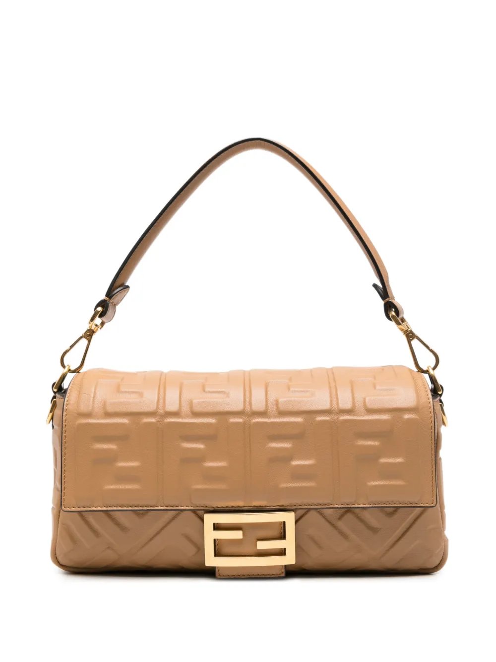 logo-embossed Baguette shoulder bag