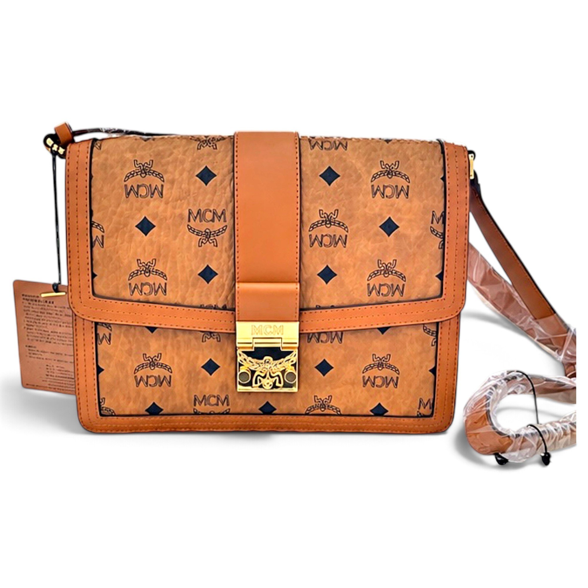 MCM Leather crossbody bag