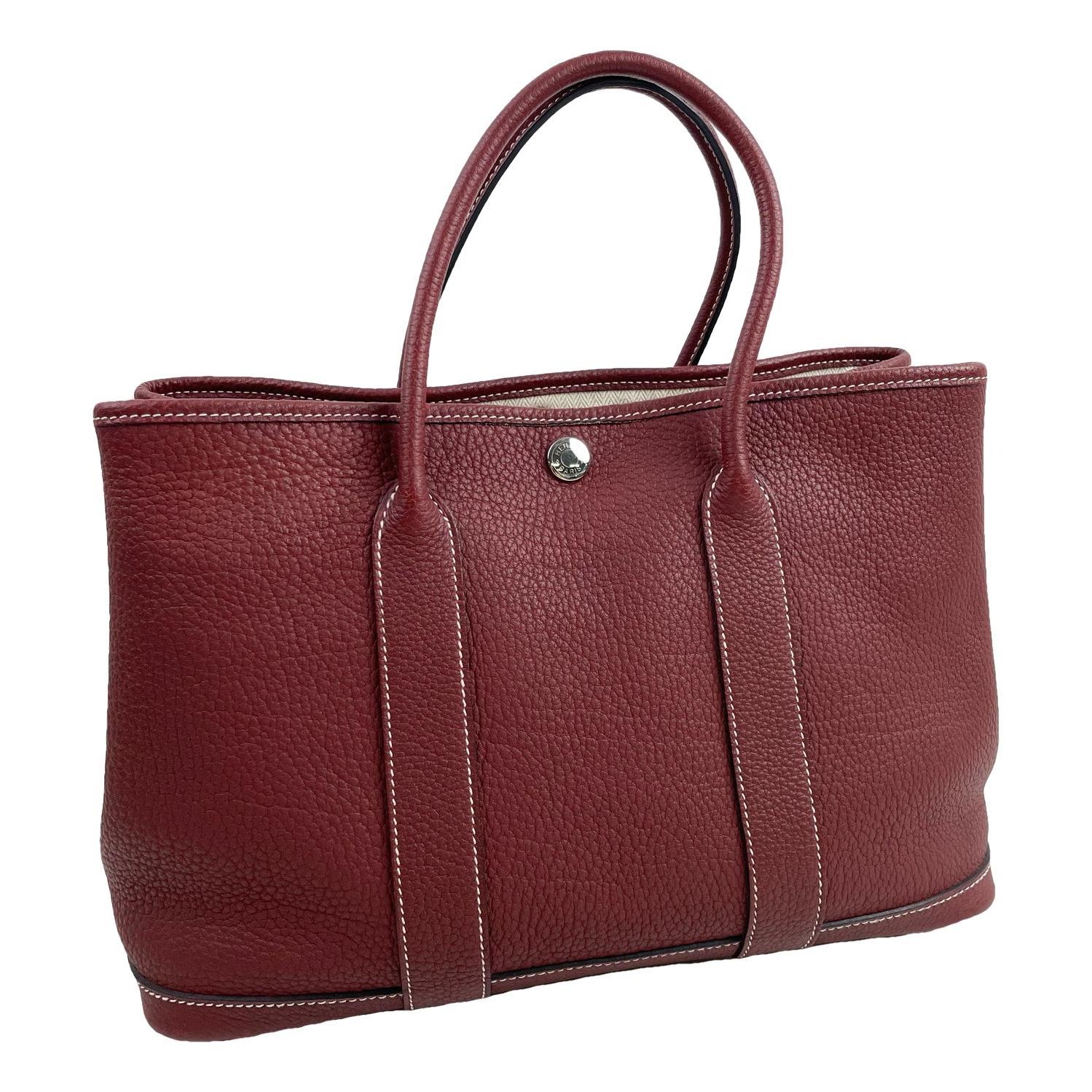 Garden Party leather tote