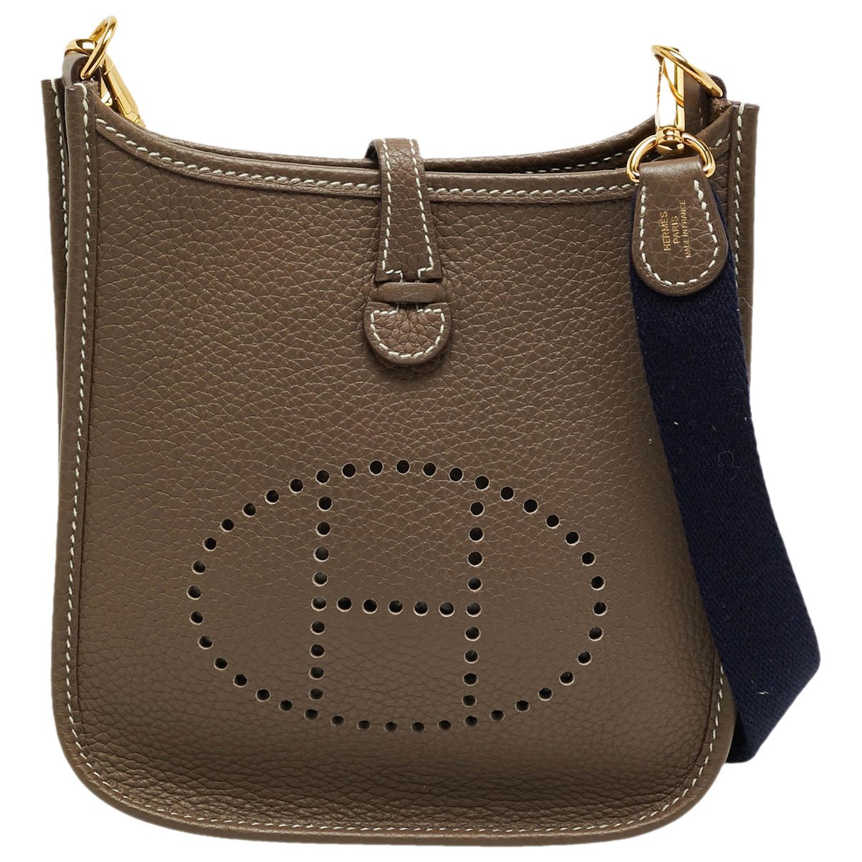 Evelyne leather handbag