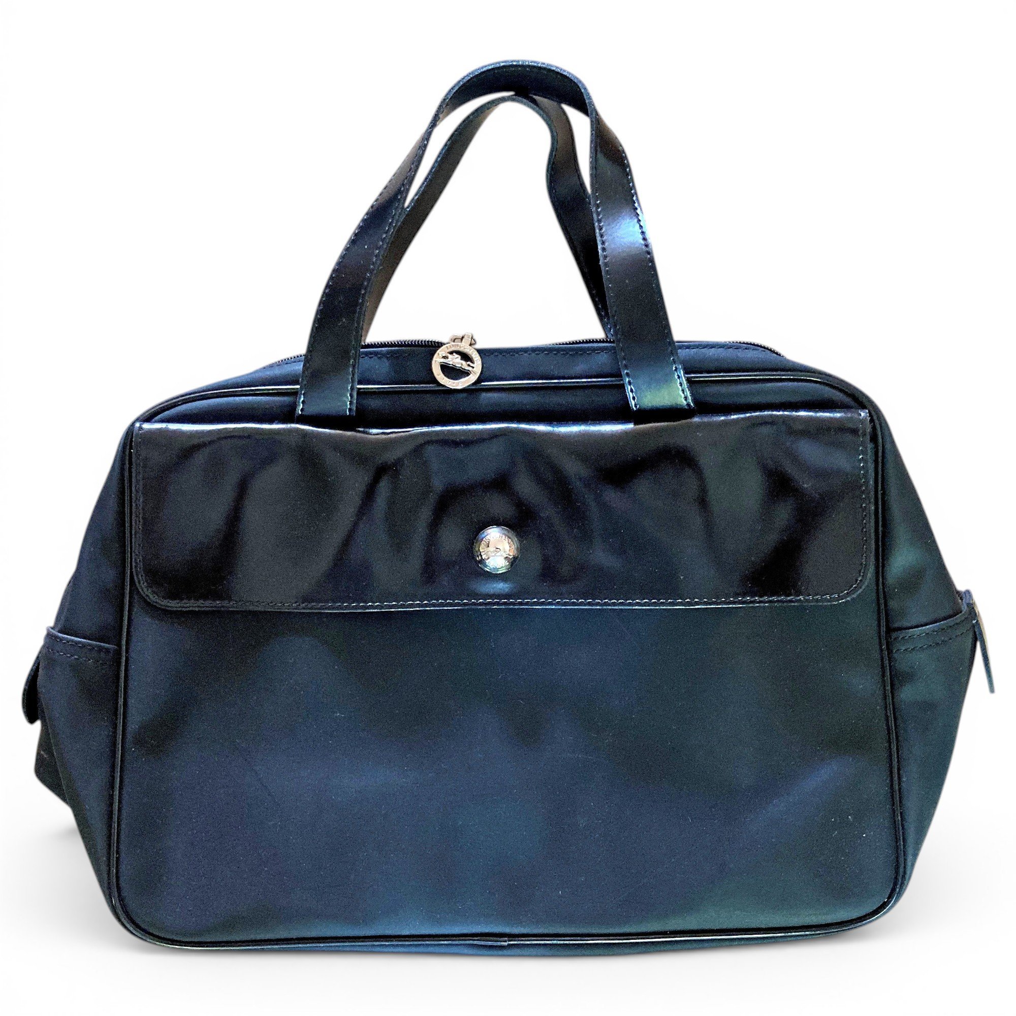 Mademoiselle vinyl handbag
