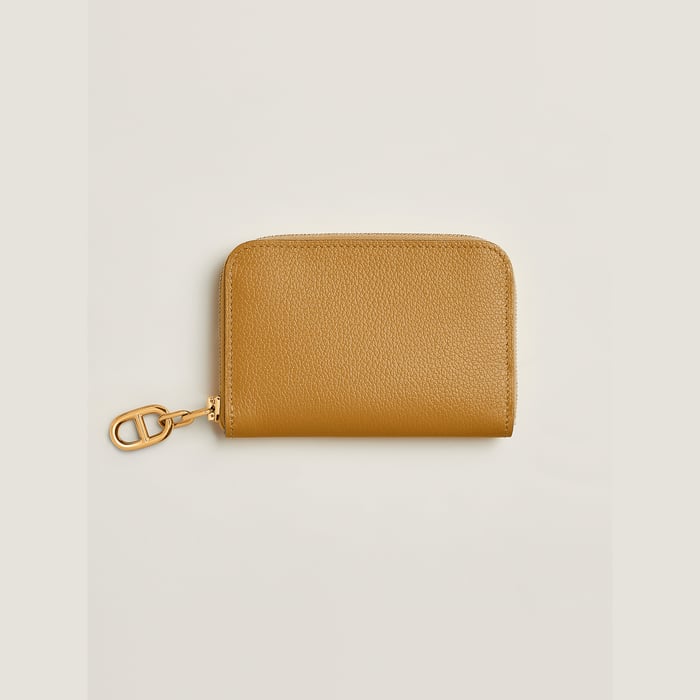Biscuit Zipengo Chaine d'Ancre Compact Card Holder