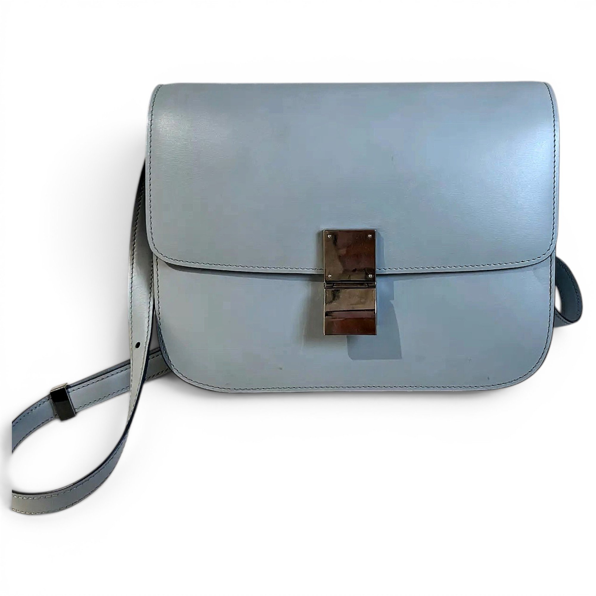 Classic leather handbag
