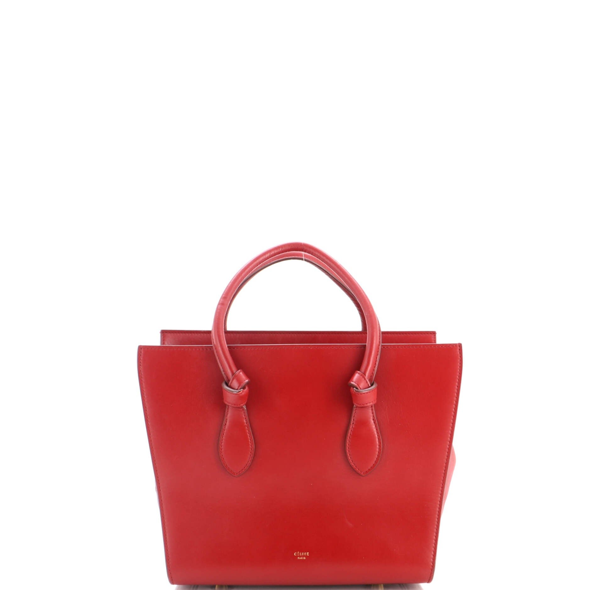 Tie Knot Tote Smooth Leather Mini