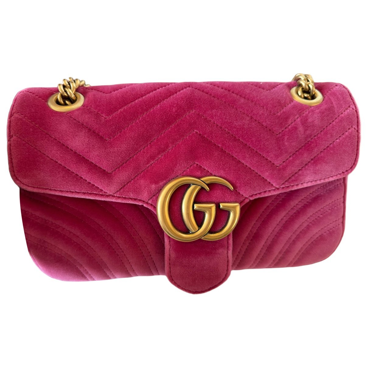 GG Marmont velvet handbag