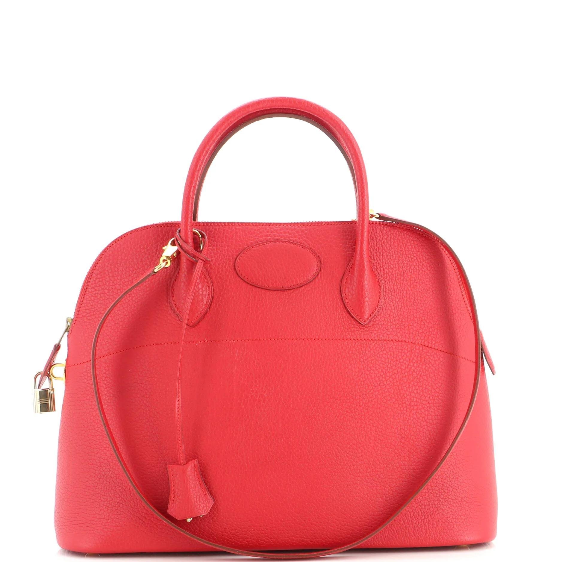 Leather satchel