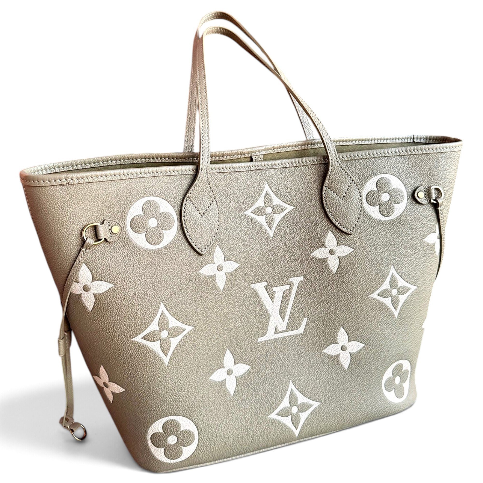 Neverfull leather tote