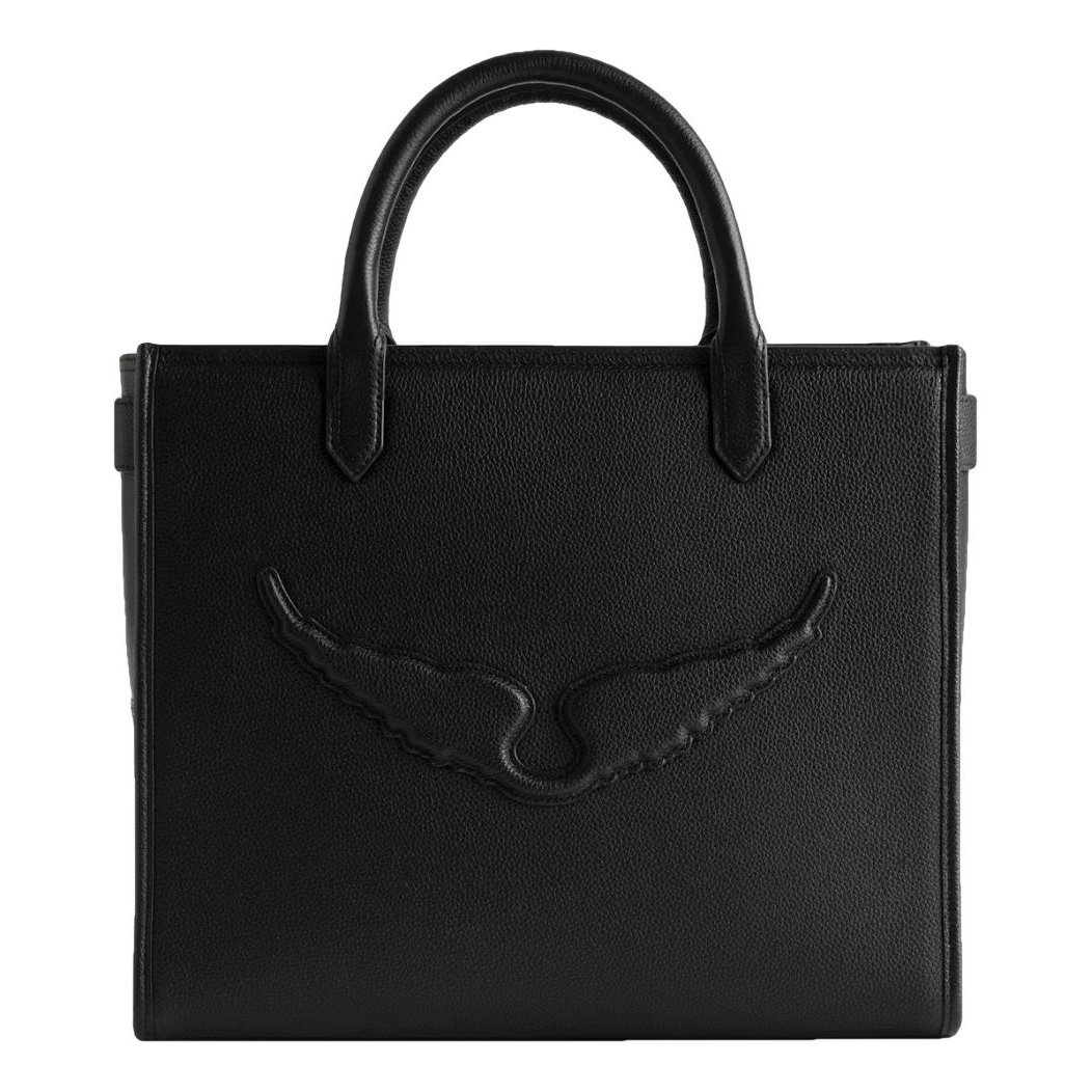 Leather tote