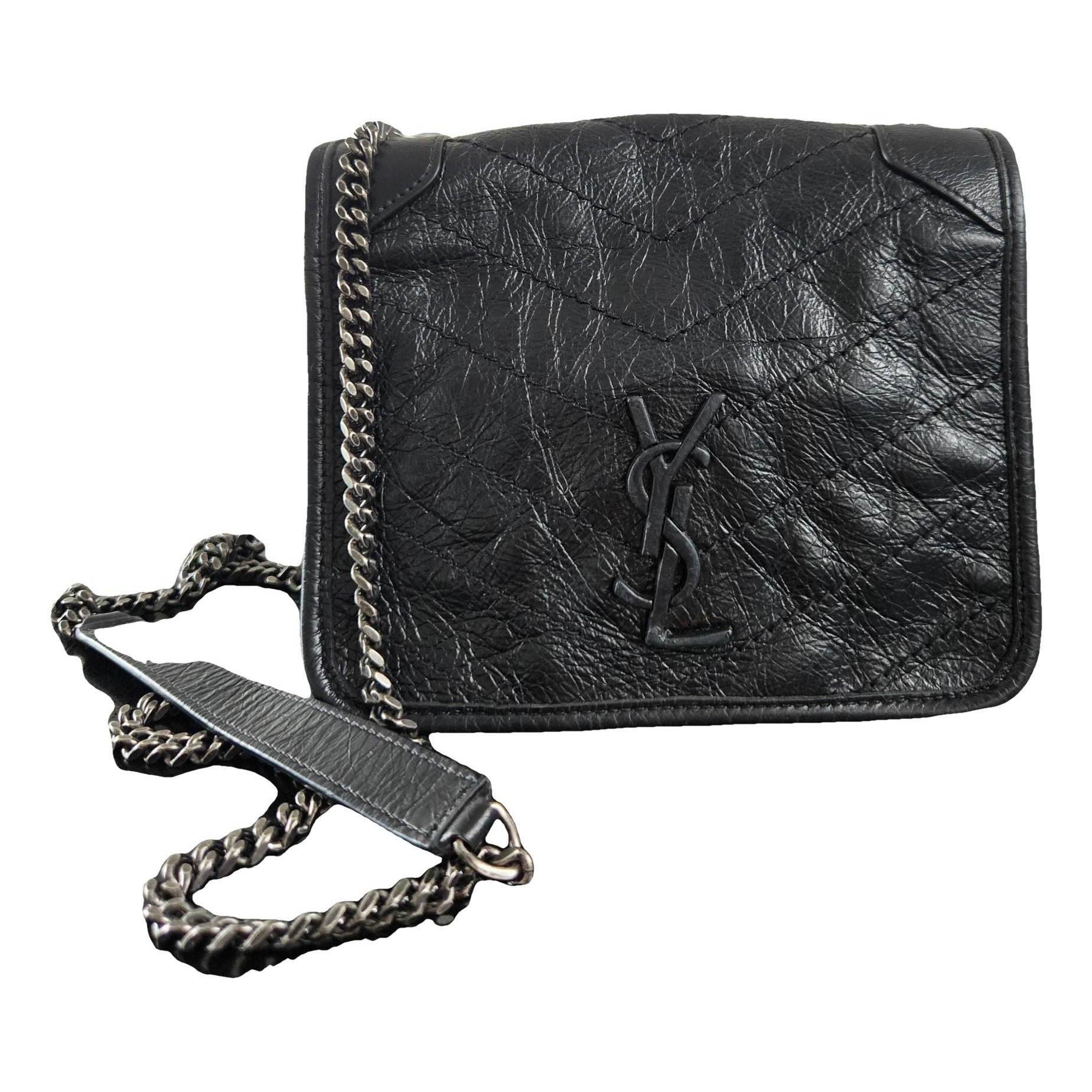 Mini Niki leather crossbody bag